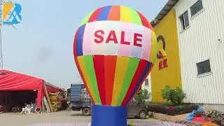Custom Outdoor Attractive Large Inflatable Ground Advertising Balloon For Sale