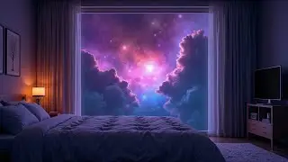 THETA Binaural Beats for Deep Sleep ✦ Healing Music for Mind & Body (Black Screen After 60 min)