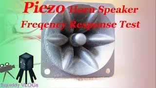 Frequency response test a Motorola Piezo Horn Speaker clone 🔊