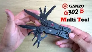 Ganzo G302-H 12 in 1 Multi-Tool 🔪✂🛠