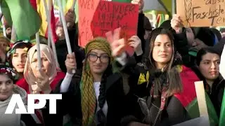 Pro-Kurd Rally in Germany Shows Solidarity as Syrian Forces Advance in Rojava | APT