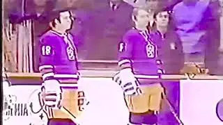 [1972] MATCH HOCKEY- NATIONAL ANTHEM CZECHOSLOVAKIA