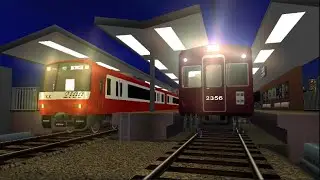 電車でD RisingStage 京阪京津線 阪急2300系 vs 京急21XX (Keihan Keishin Line Hankyu 2300 Series vs Keikyu 21XX)
