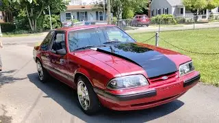 1991 Ford Mustang  EXCLUSIVE! - FOX BODY Notch Back Coupe - N.M.R.A. - Pro 5.0 🐎.