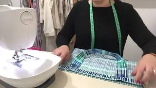 MARKET İÇİN KATLANAN, YER KAPLAMAYAN KOLAY BEZ POŞET - ÇANTA DİKİYORUZ