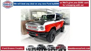 Ewald's Venus Ford 2025 Bronco Stroppe Edition