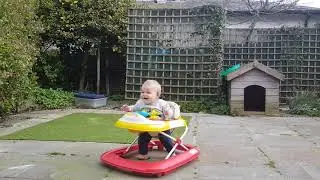 Tom learning to run