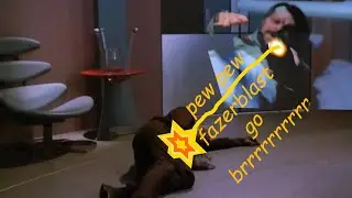 Riker just straight up fuckin murders Krola [Star Trek YTP]