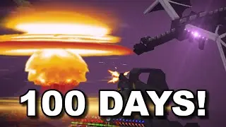 I Nuked the Ender Dragon in 100 Days!