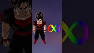 Evil goku vs all infinity forms ☠️🥶 #goku #dragonball #short