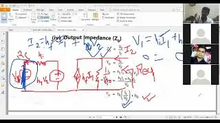 Estimation of Current gain, voltage gain, input resistance, output resistance