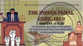 The Indian Penal Code, 1860 || IPC || Chapter 15 & 16  || Sec 295-311 || @Readwithme2622