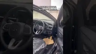 INTERIOR TOYOTA AGYA 1.2 G MANUAL 2025