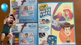 🎈 Раскраска Crayola Color Wonder MESS БЕСПЛАТНО! ✨ 👶 Disney Baby! ✨👶