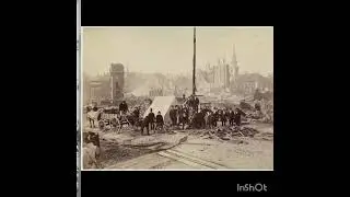 The chicago fires of 1871 seem  familiar