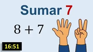 📘 Aprende a Sumar +7 | Matemáticas Divertidas para Niños