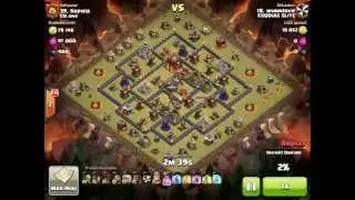 # 12 Clash of Clans 3 Star With GoLavaLoon WunnLove Exodias Elite vs Cn.One