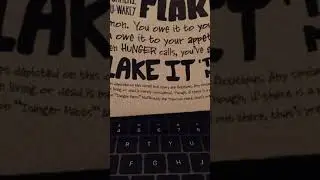 Woke cereal box.  Mike Barden