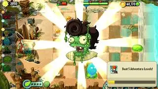 Plants vs Zombies 2 Big Wave Beach day 25 / Растения против Зомби 2 Пляж Большой Волны день 25
