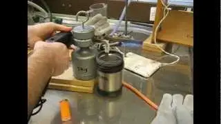 Thermopower lifts a 5kg weight