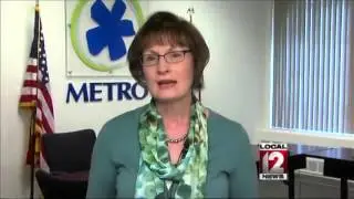 Surveillance video of Walnut Hills Metro bus crash