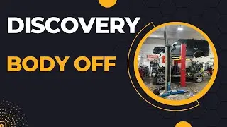 Land Rover discovery 3 Build Part 4| Body Removal Carmando's garage