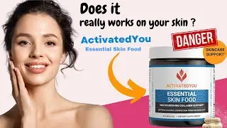 ActivatedYou Essential Skin Food Review | The Real Deal Unveiled! 🤩