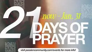 21 Days of Prayer - Day 20