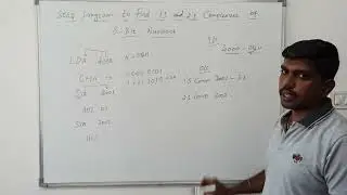 1s & 2s Complement of  8 bit number in 8085 Microprocessor | Learn Thought