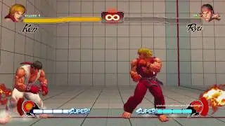 Ken and Ryu swap places
