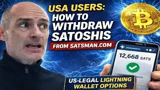 How To Withdraw Satoshi from Satsman if You Live in the USA