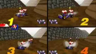 Mario Kart 64 GameShark Codes Pt.1