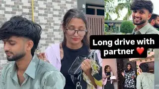 Long drive with partner 😂❤️#chikayadavvlog #familyvlog #villagelife 