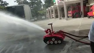 Fire Fighting Robot Xena 5.0 Club First Robotics