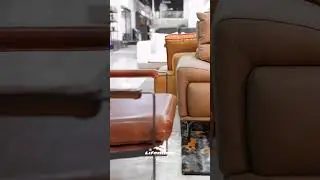 Quality Brown Leather Sofa Set
