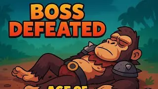 Age of Apes Boss Fight😱 | OneHit Finish | Epic Victory#AgeOfApesShort#BossDefeated#virqlshorts #fypシ