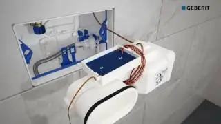 Instalare clapeta rezervor Geberit DuoFresh