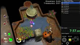 Pikmin 2 Colossal Caverns 100% in 