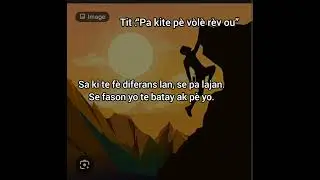 Pa kite pè volè rèv ou 🤔#motivation #mentalhealth #latestnews 