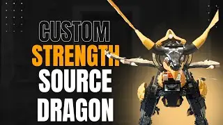 I built a Source Dragon of Strength! Custom Lego Ninjago MOC! 