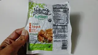 Nature's Promise Organic Tempeh Plant Based Review English