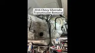 2016 Chevy Silverado Transmission Removal#mobilemechanic#automobile #houstonmobilemechanic#carrepair
