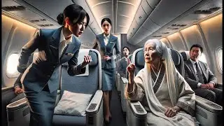 ผู้หญิงที่แต่งกายแปลกประหลาดถูกดูถูกบนเครื่องบินชั้นธุรกิจ ความจริงที่คาดไม่ถึง