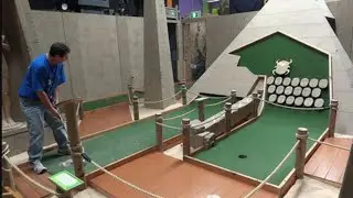 Mini golf trick shots