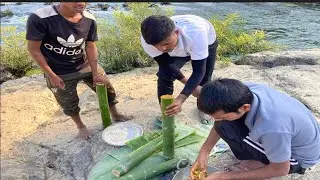 Cooking Bamboo Chicken | Picnic 2022 | Village Wala