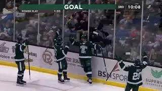 Bemidji State Men's Hockey Highlights at Michigan Tech (Feb. 7, 2025)