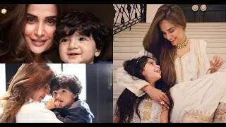 Never seen Photos of Mehreen Syed With Her Kids and Family