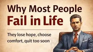 Why Most People Fail in Life | Motivational English Story || Improve Your English Fluency ✅