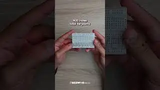 Bread Board 400 Holes - Komponen yang wajib dipunya untuk project kalian #breadboard