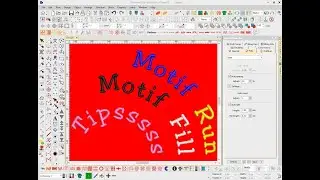 How to create motif for Motif run & Motif fill